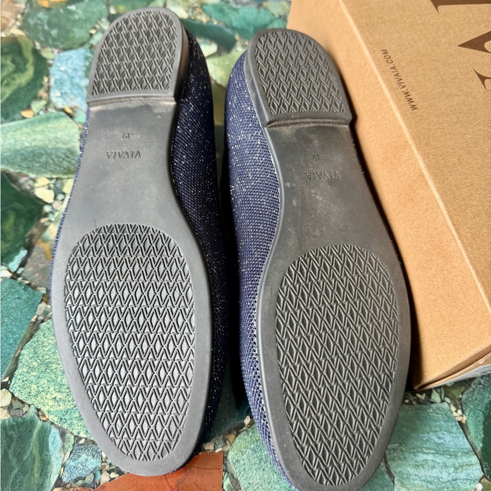 VIVAIA Navy Koala Embroidered Loafers - Picture 7 of 7